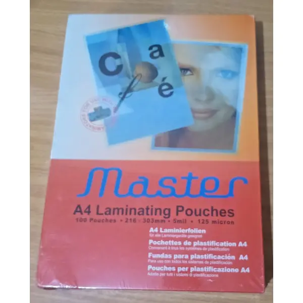 Master A4 Laminating Pouches