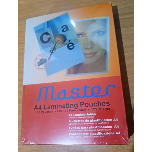 Master A4 Laminating Pouches