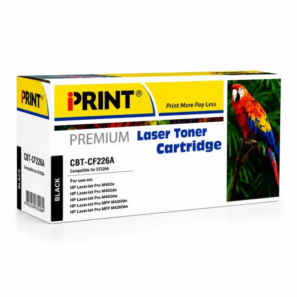 iPRINT 26A (CF 226A) Compatible Black Toner Cartridge