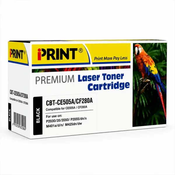 iPRINT HP 80A (CF280A) Compatible Black Toner Cartridge