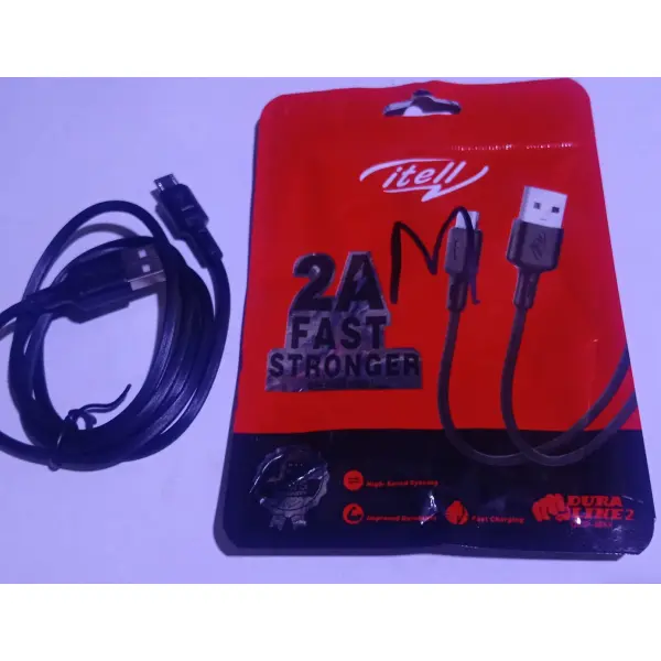 Itel 2A Fast Charging Micro-USB Data Cable