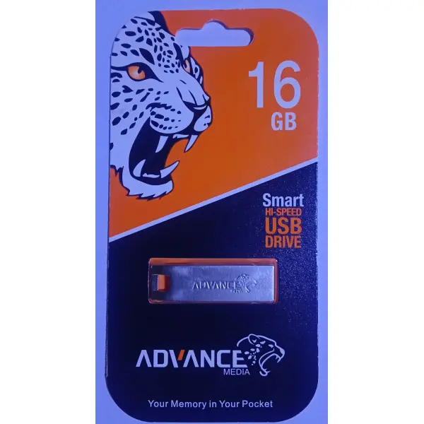 16 GB Advance Media Smart Hi-Speed USB Drive