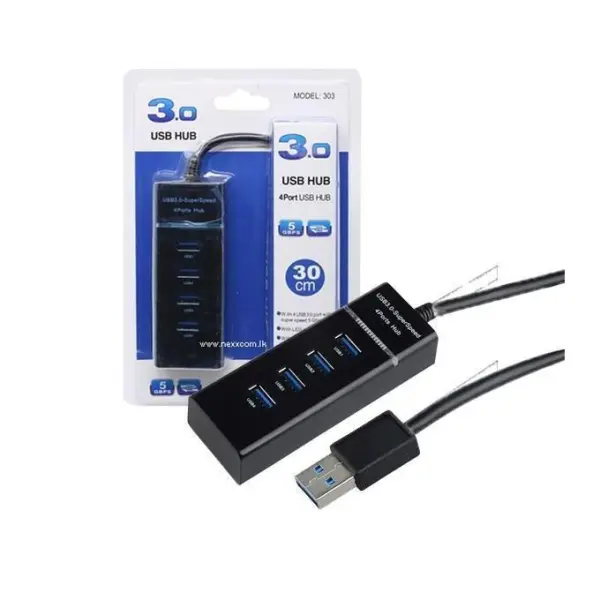 4-Port USB 3.0 Hub